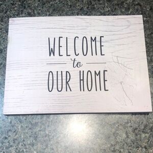 Welcome to Our Home Guestbook BRAND NEW